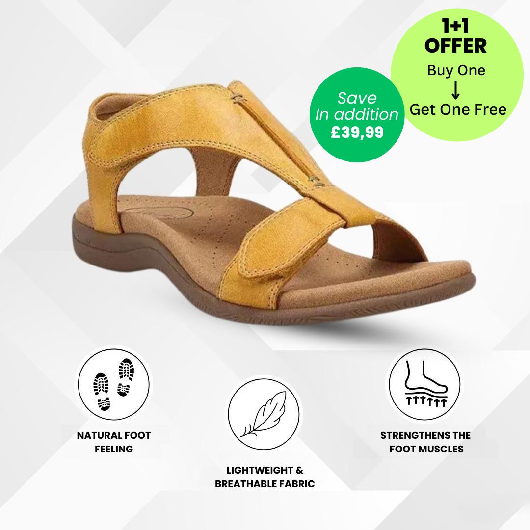 OrthoSun™ - ergonomic orthopaedic sandals for pain relief - Limited Edition (Buy One, Get One Free)