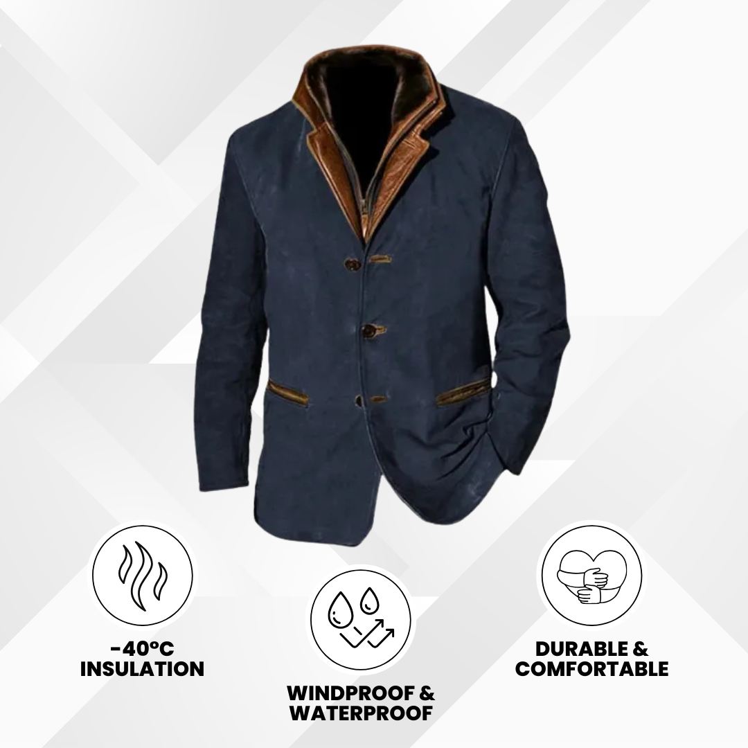 Clooney - high quality all day comfort leather jacket