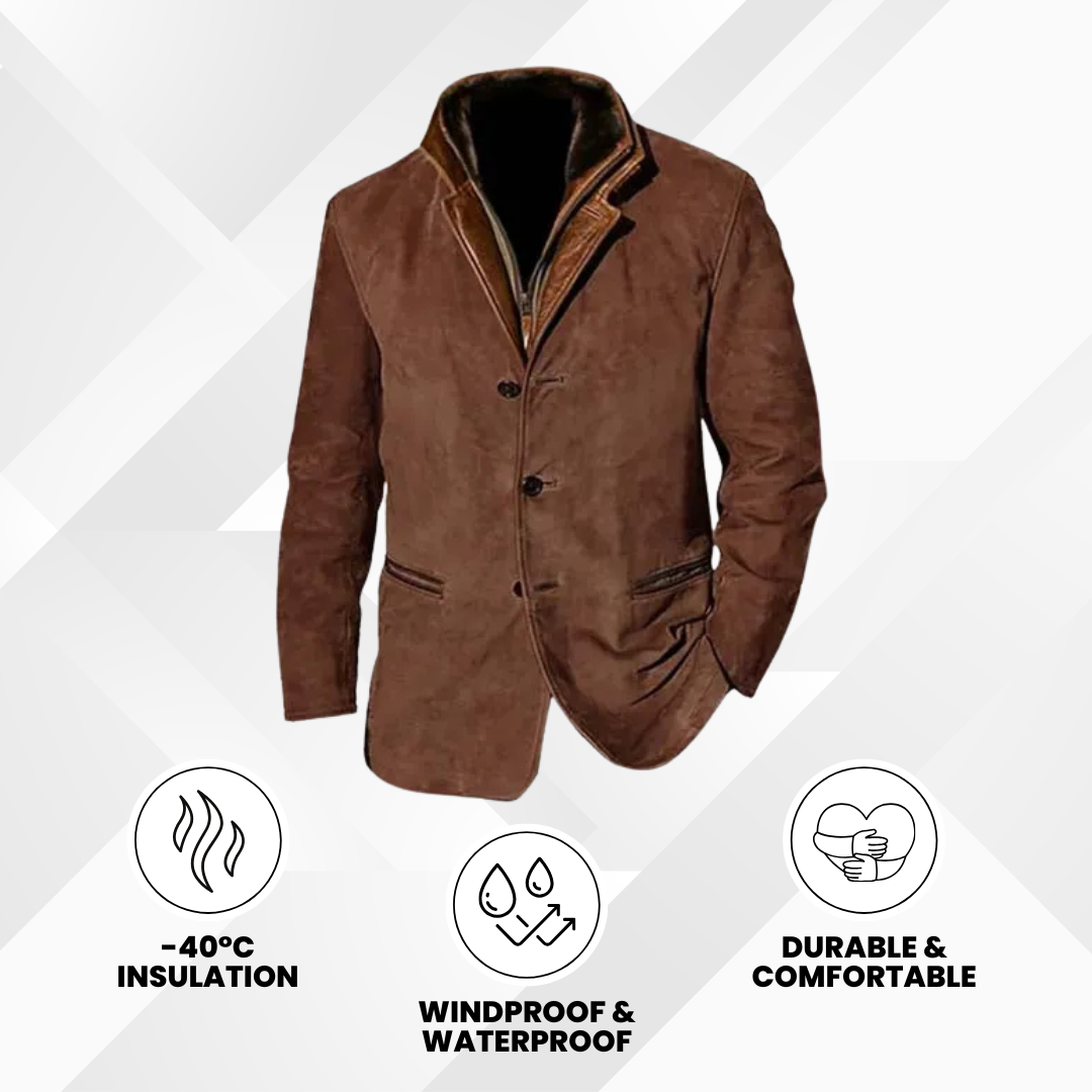 Clooney - high quality all day comfort leather jacket