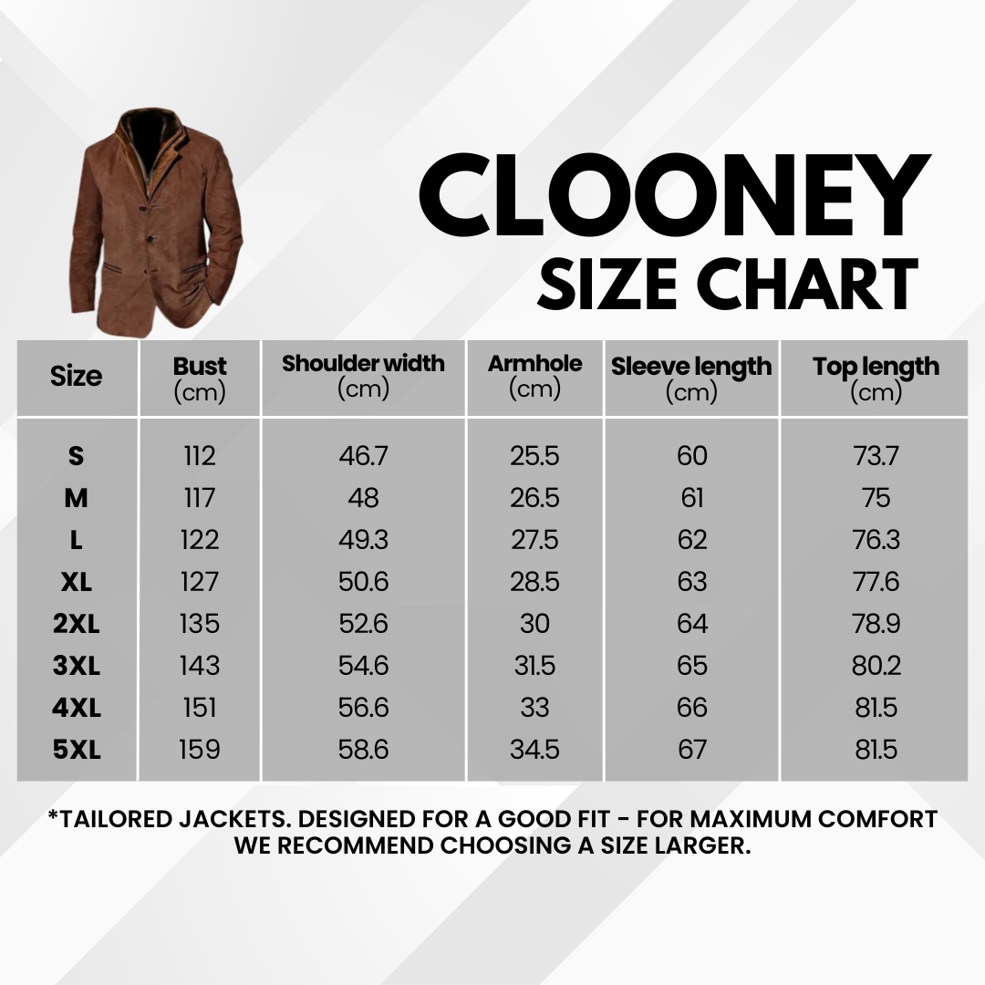Clooney - high quality all day comfort leather jacket