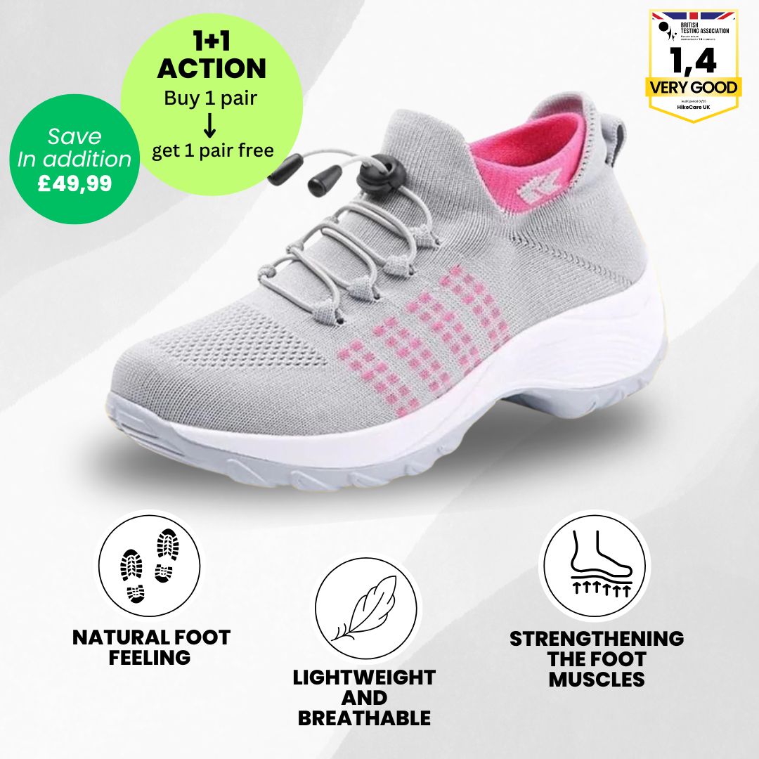 Orthofit™ EasyWalk - Ergonomic Pain Relief Shoe for Women - Limited Edition (Buy One, Get One Free)