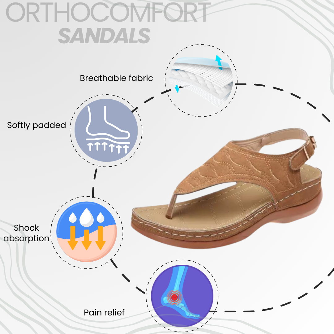 OrthoComfort™ - Women's Ultra-Comfy Sandals