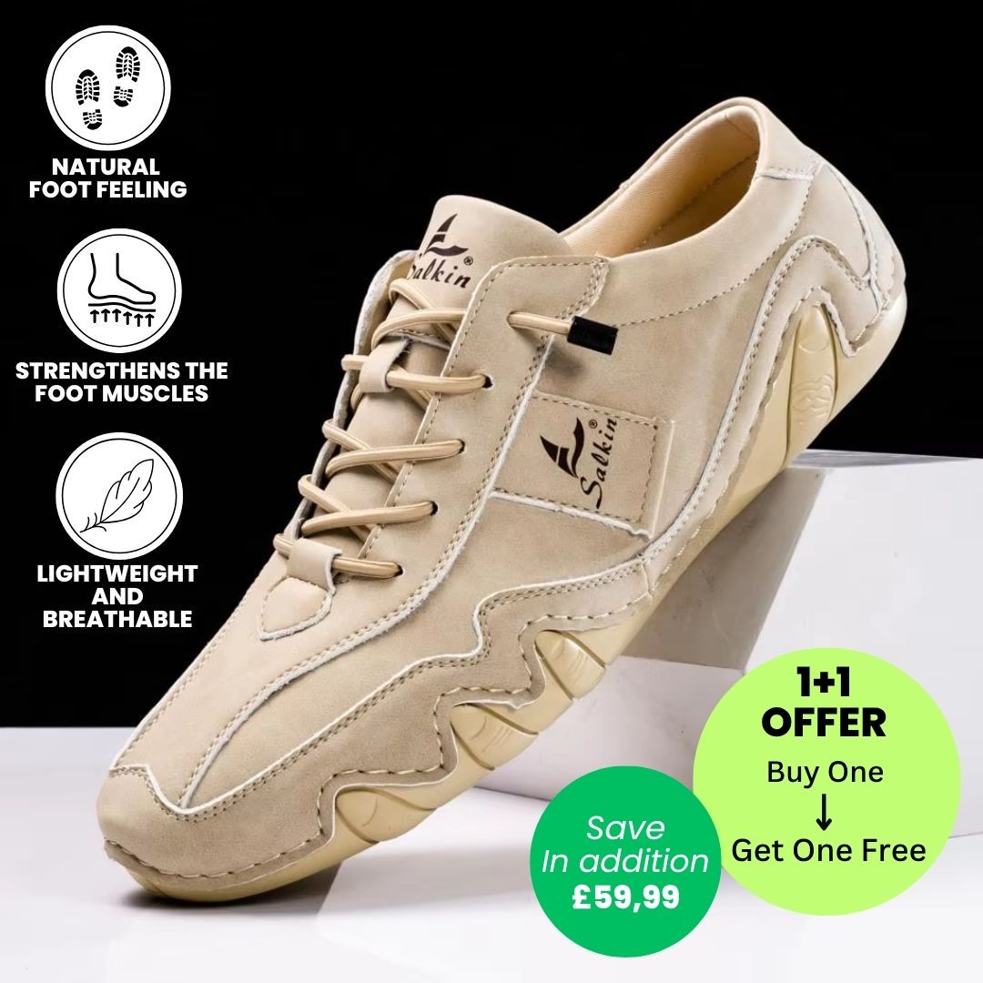 Ibex - ergonomic, pain relieving & waterproof leather barefoot shoe - Limited Edition (Buy One, Get One Free)