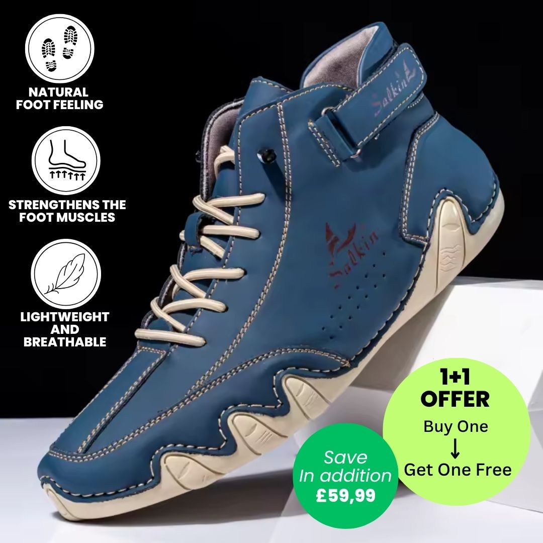 Alpaka - orthopedic, waterproof & non-slip leather barefoot shoes - Limited Edition (Buy One, Get One Free)