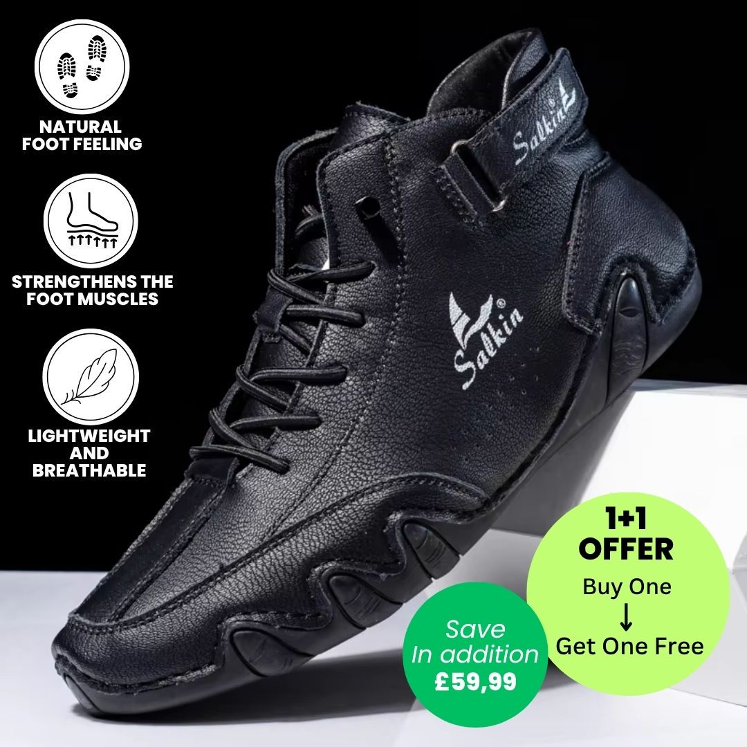 Alpaka - orthopedic, waterproof & non-slip leather barefoot shoes - Limited Edition (Buy One, Get One Free)