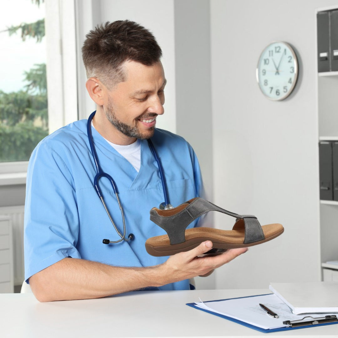 OrthoSun™ - ergonomic orthopaedic sandals for pain relief
