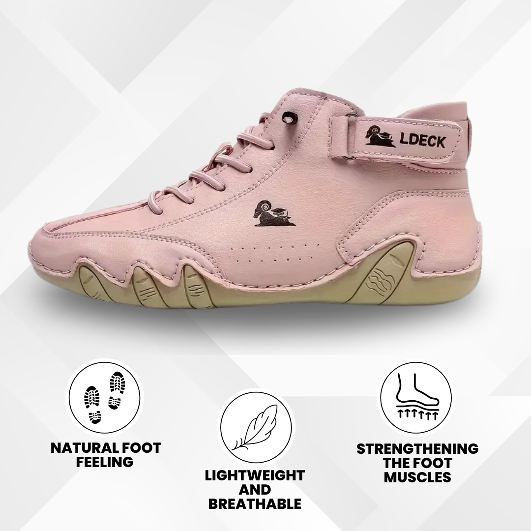 Alpaca – Ergonomic, Non-Slip & Waterproof Leather Barefoot Shoes for Natural Pain Relief