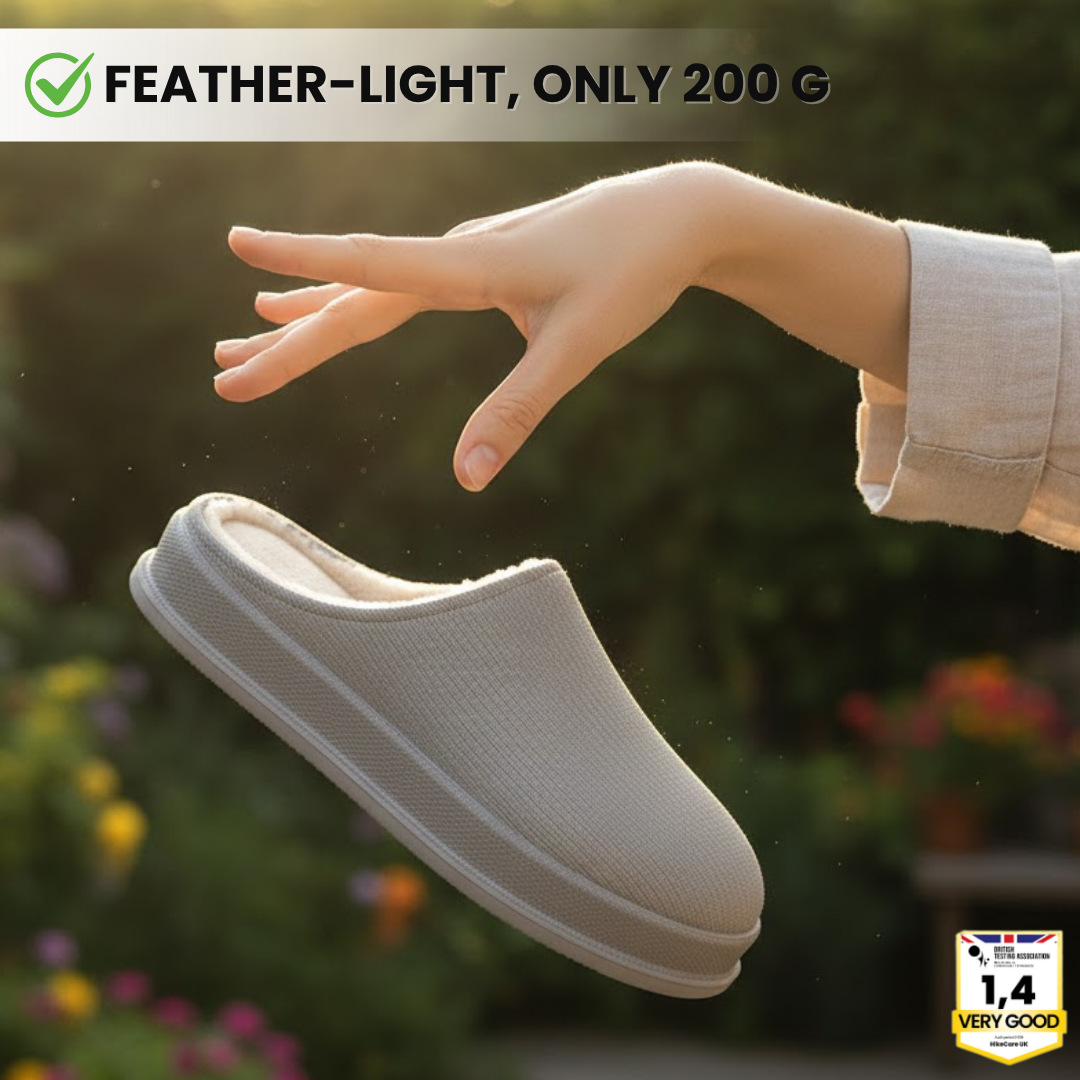 FeelFree Slippers - ergonomic & non-slip winter slippers