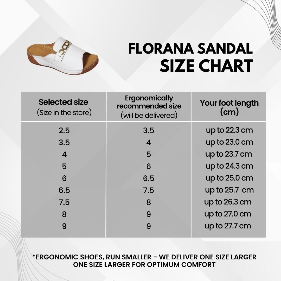 Florana - ergonomic & non-slip pain relief sandals