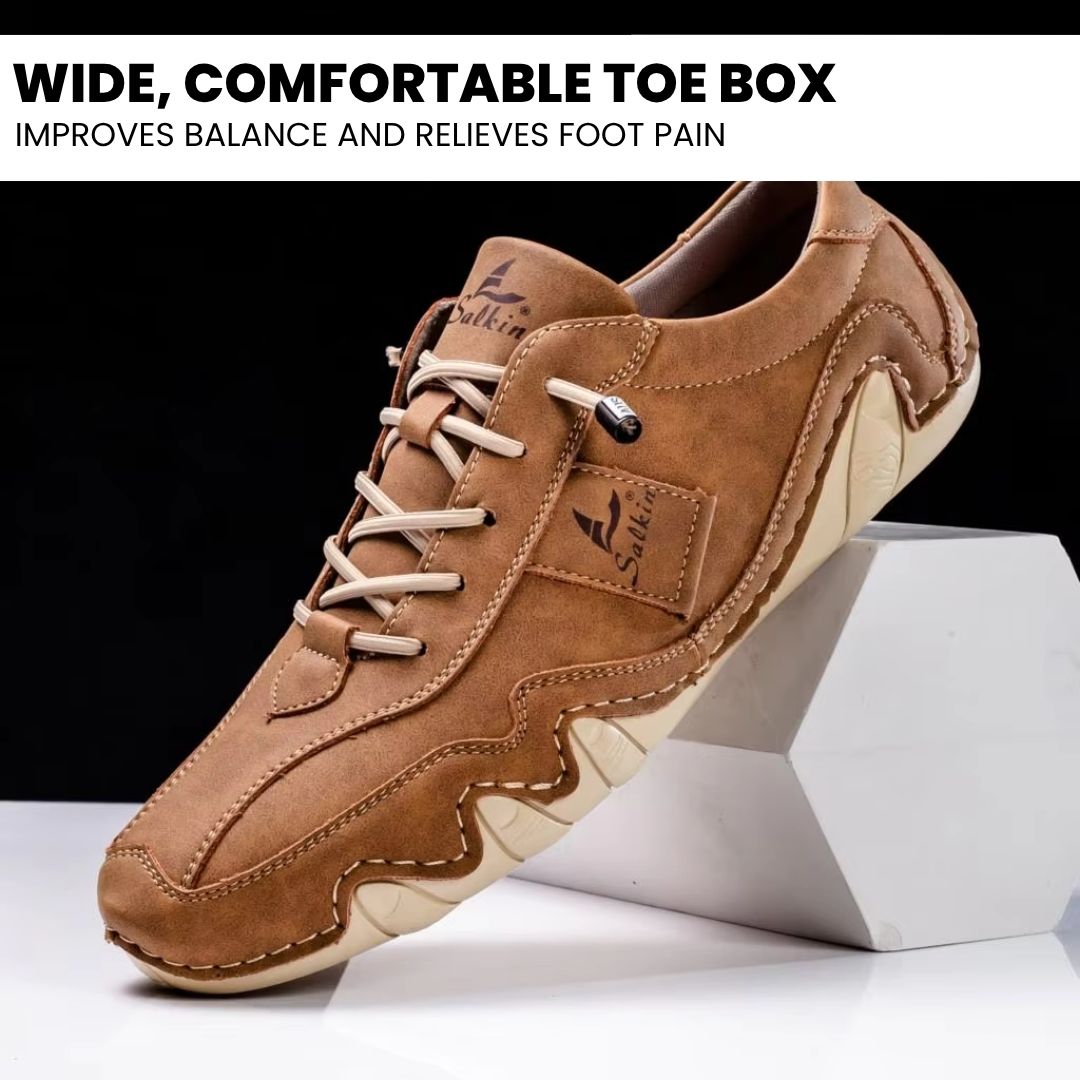 Ibex - ergonomic, pain relieving & waterproof leather barefoot shoe