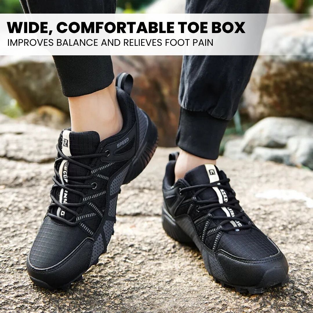 OrthoBalance - Orthopaedic pain relieving hiking shoes