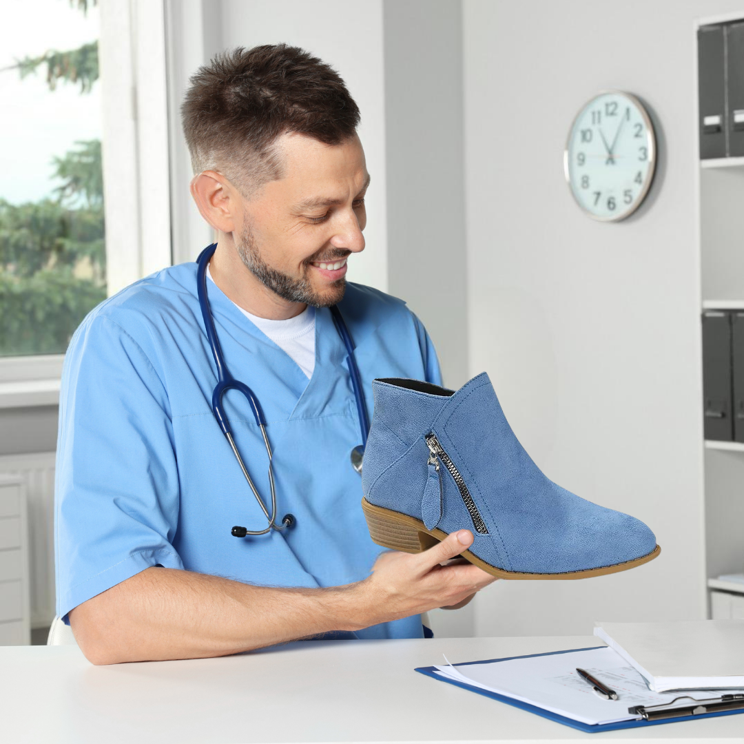 OrthoStep – Ergonomic pain relief ankle boots with ergonomic support