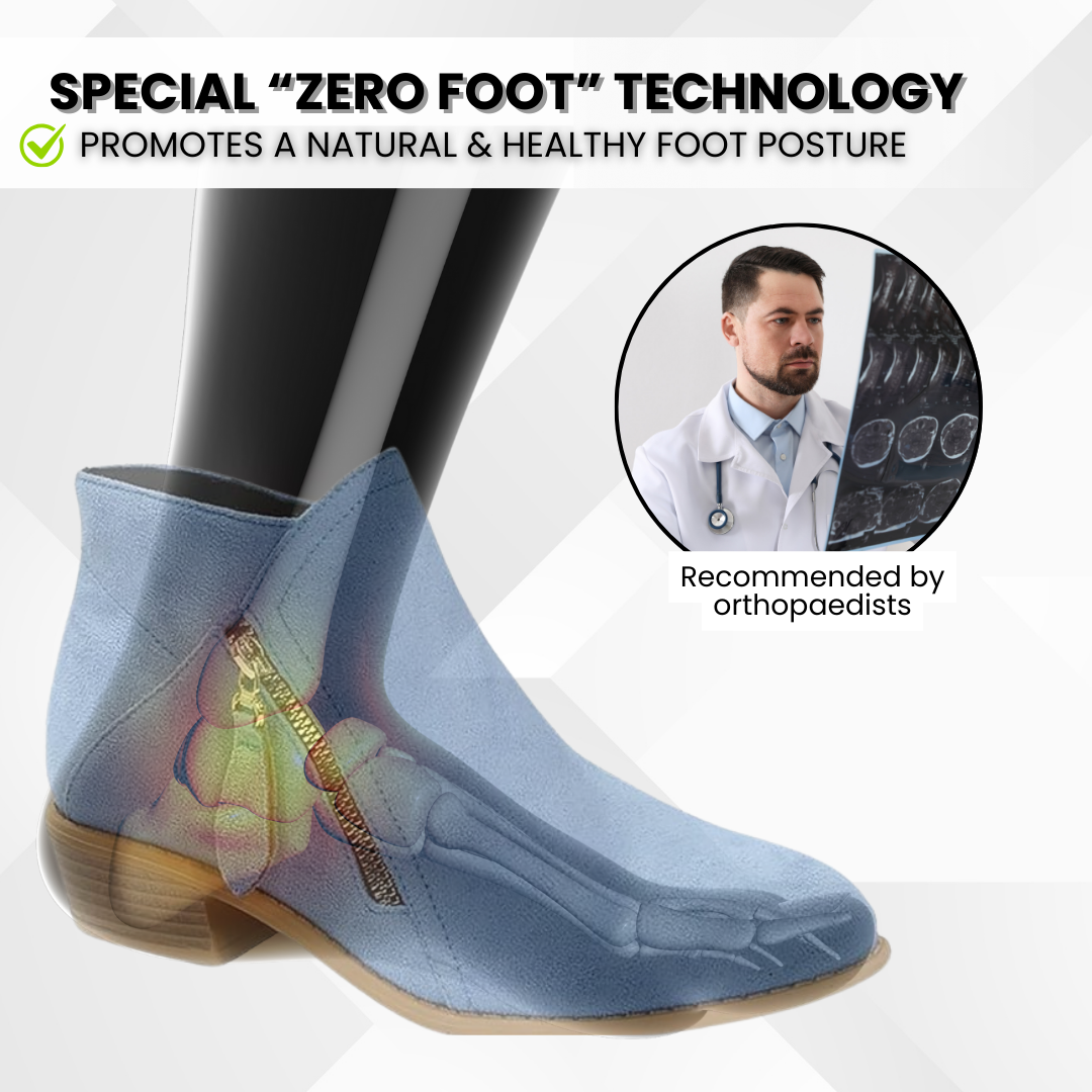 OrthoStep – Ergonomic pain relief ankle boots with ergonomic support
