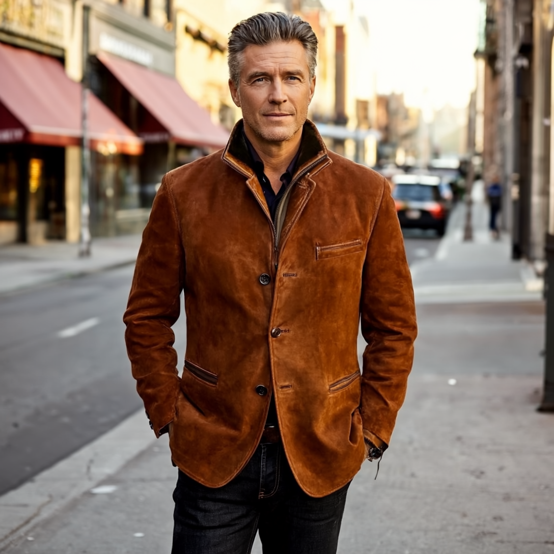 Clooney - high quality all day comfort leather jacket