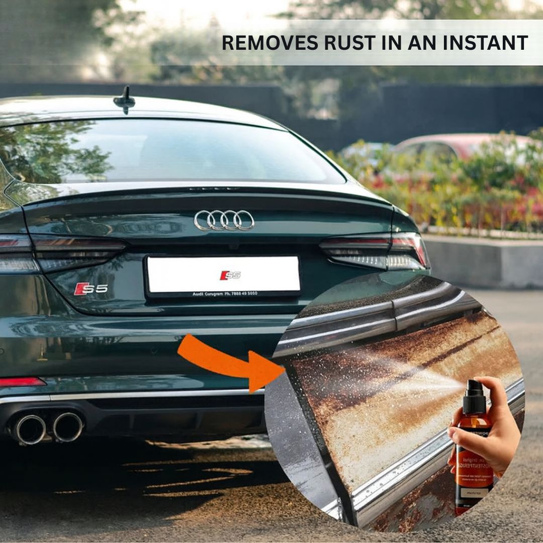 PowerRust Remover - removes even stubborn rust in seconds