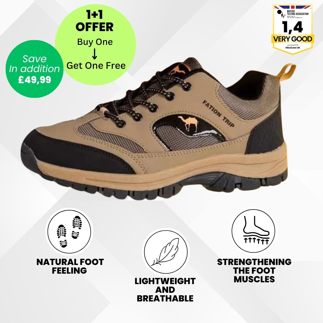 OrthoTrip - ergonomic pain relieving outdoor shoes - Limited Edition (Buy One, Get One Free)