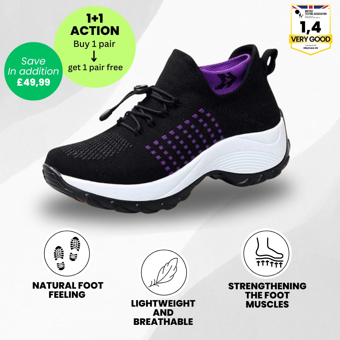 Orthofit™ EasyWalk - Ergonomic Pain Relief Shoe for Women - Limited Edition (Buy One, Get One Free)