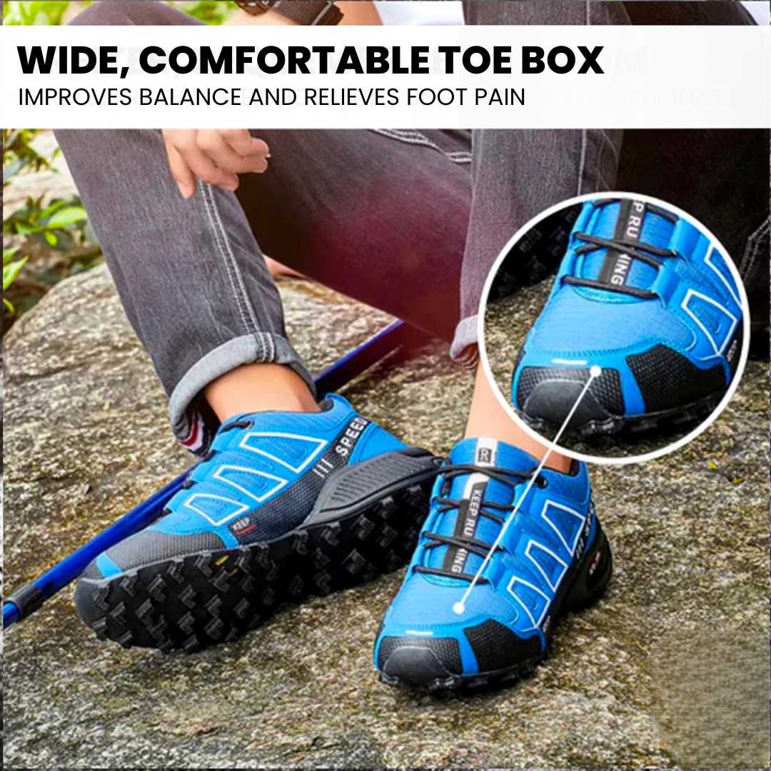 OrthoTrekking (2025) - ergonomic trekking and hiking shoe for pain relief (Unisex)