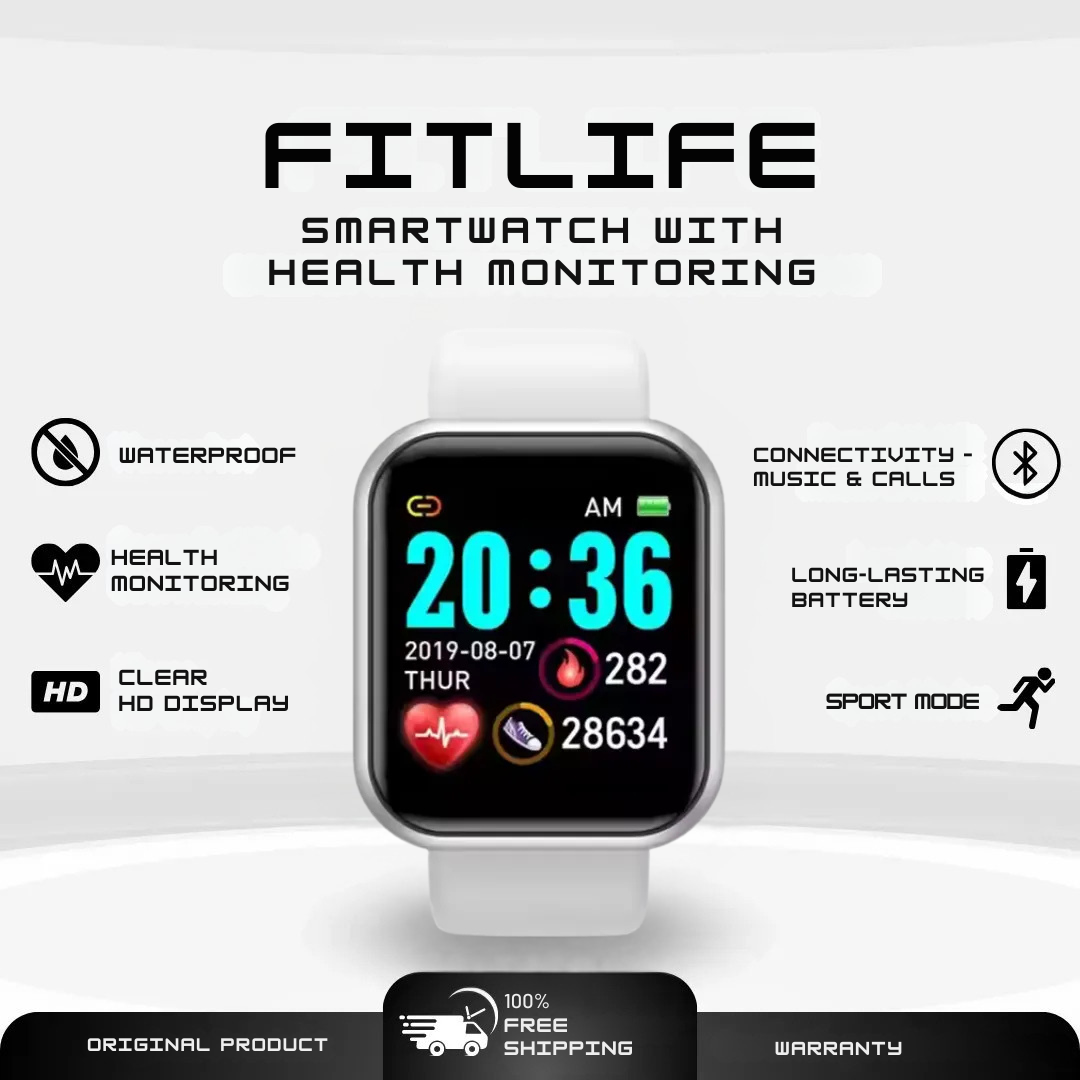 FitLife - Health and Fitness Smartwatch (2026)