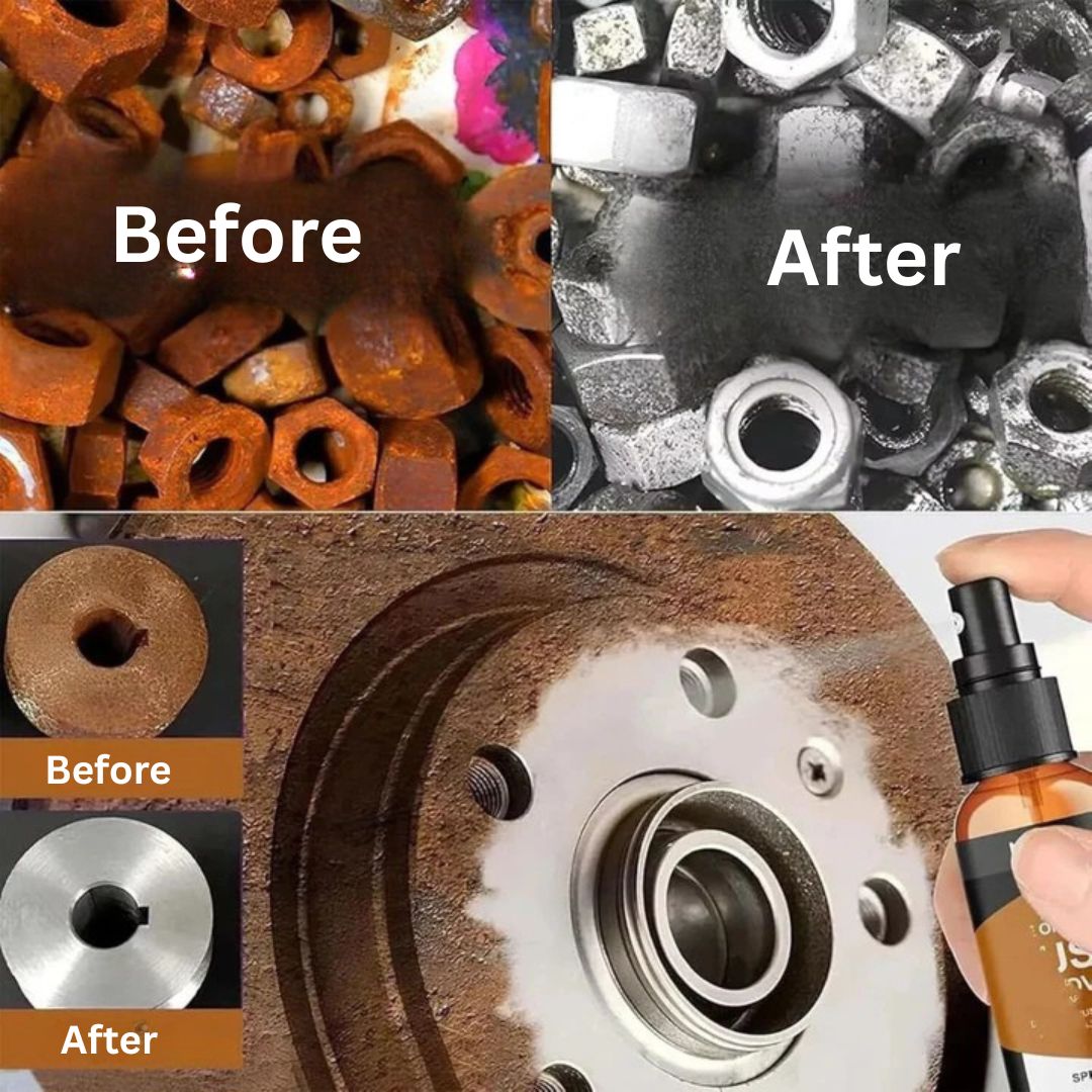 PowerRust Remover - removes even stubborn rust in seconds