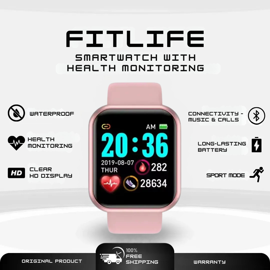 FitLife - Health and Fitness Smartwatch (2026)