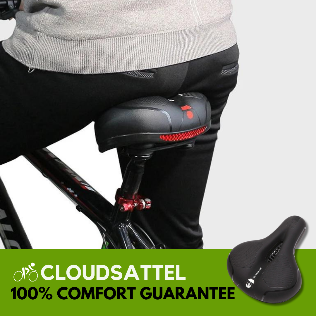 Cloudsattel - orthopaedic pain relieving saddle for all bicycles