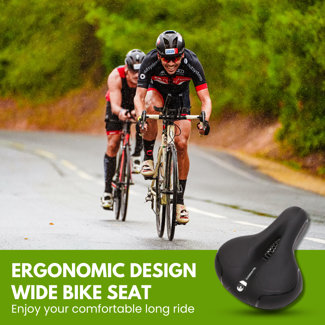 Cloudsattel - orthopaedic pain relieving saddle for all bicycles