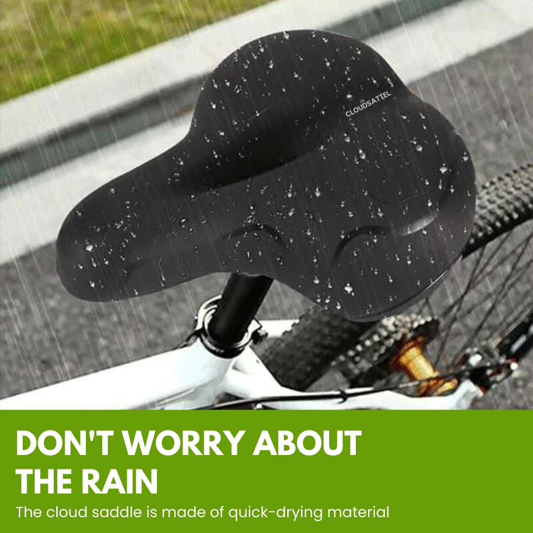 Cloudsattel - orthopaedic pain relieving saddle for all bicycles