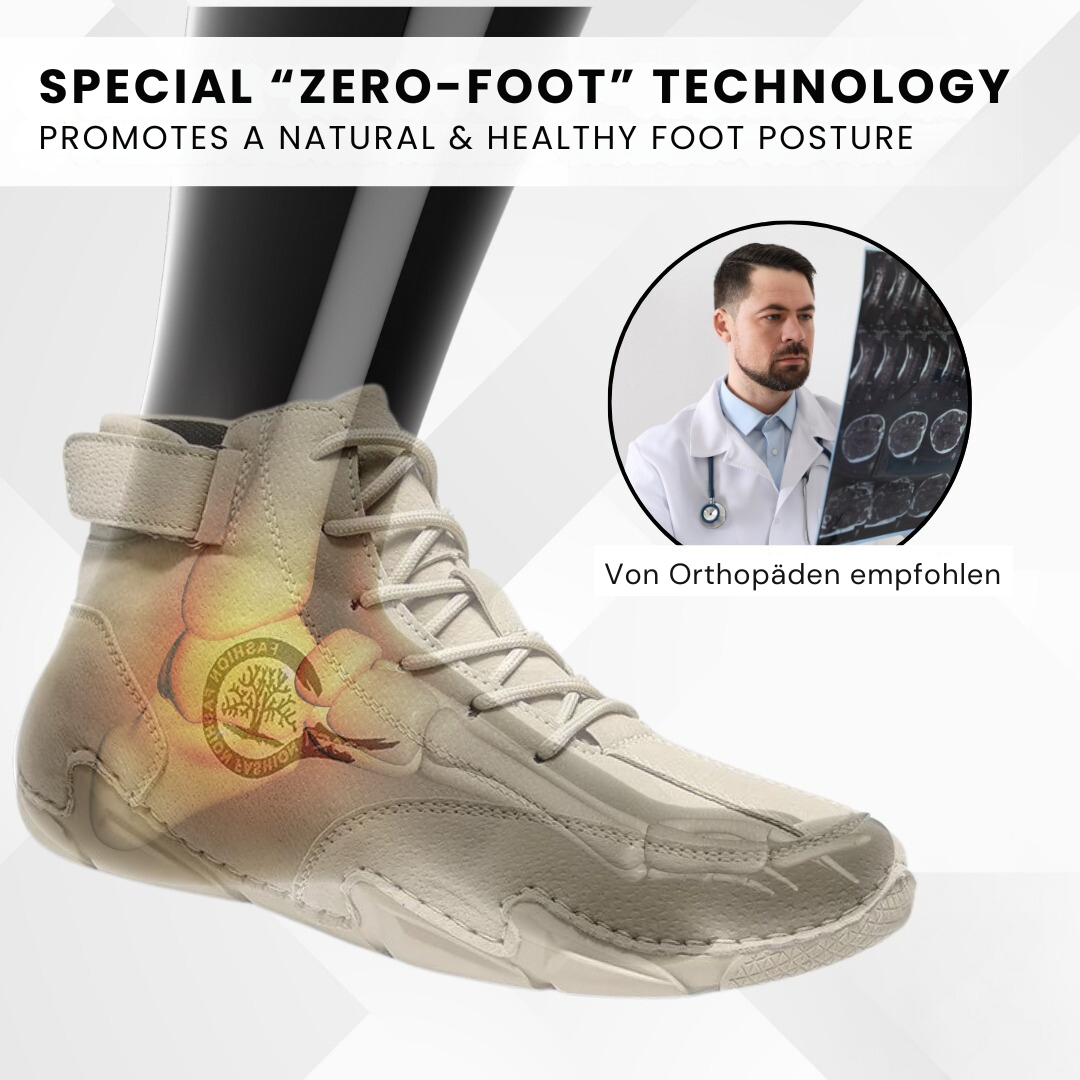 FeelFree – Ergonomic, Waterproof & Pain Relieving Barefoot Shoe for Autumn/Winter