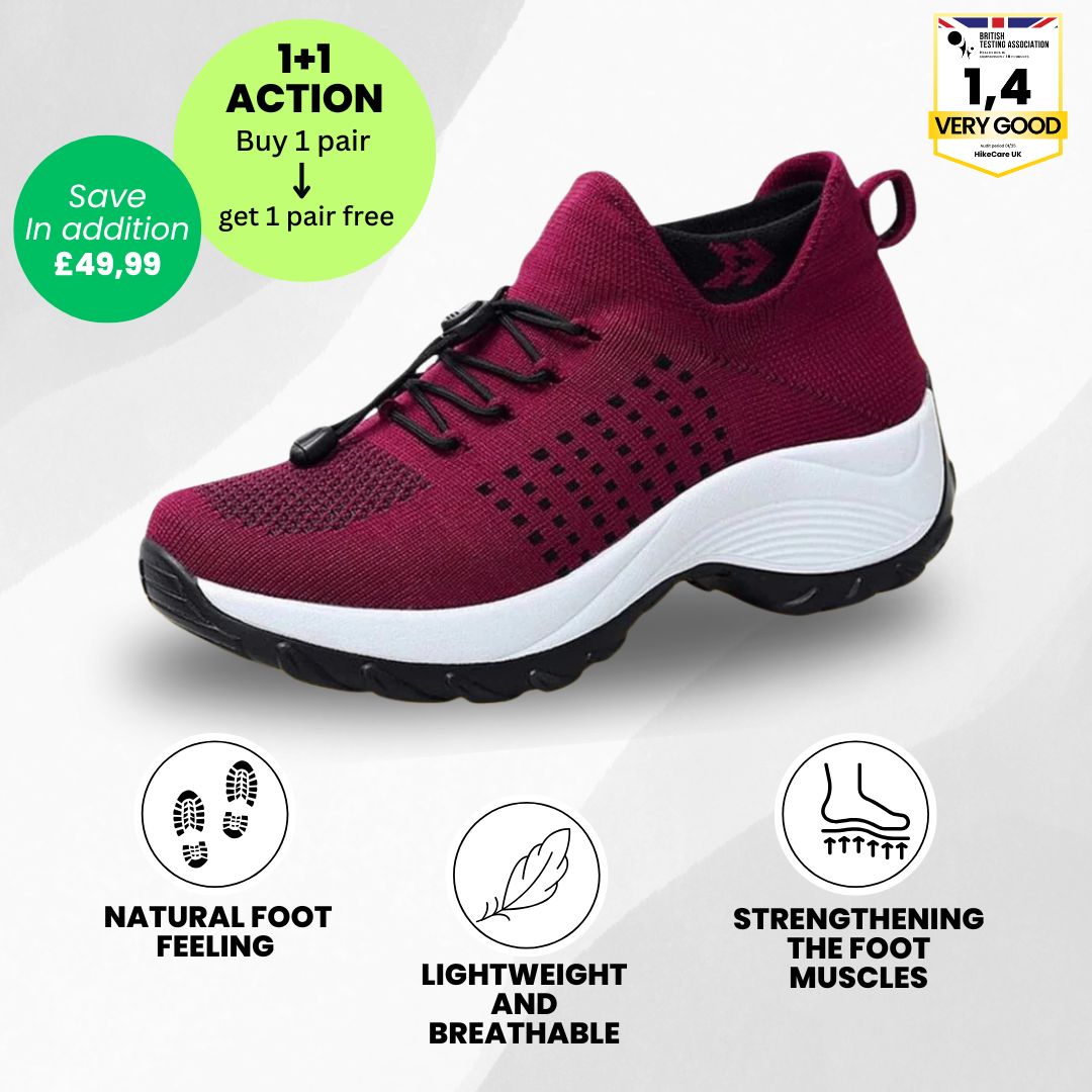 Orthofit™ EasyWalk - Ergonomic Pain Relief Shoe for Women - Limited Edition (Buy One, Get One Free)