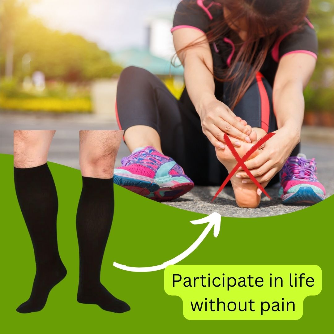 Caresocks - orthopaedic compression stockings - prevents varicose veins & relieves tired feet