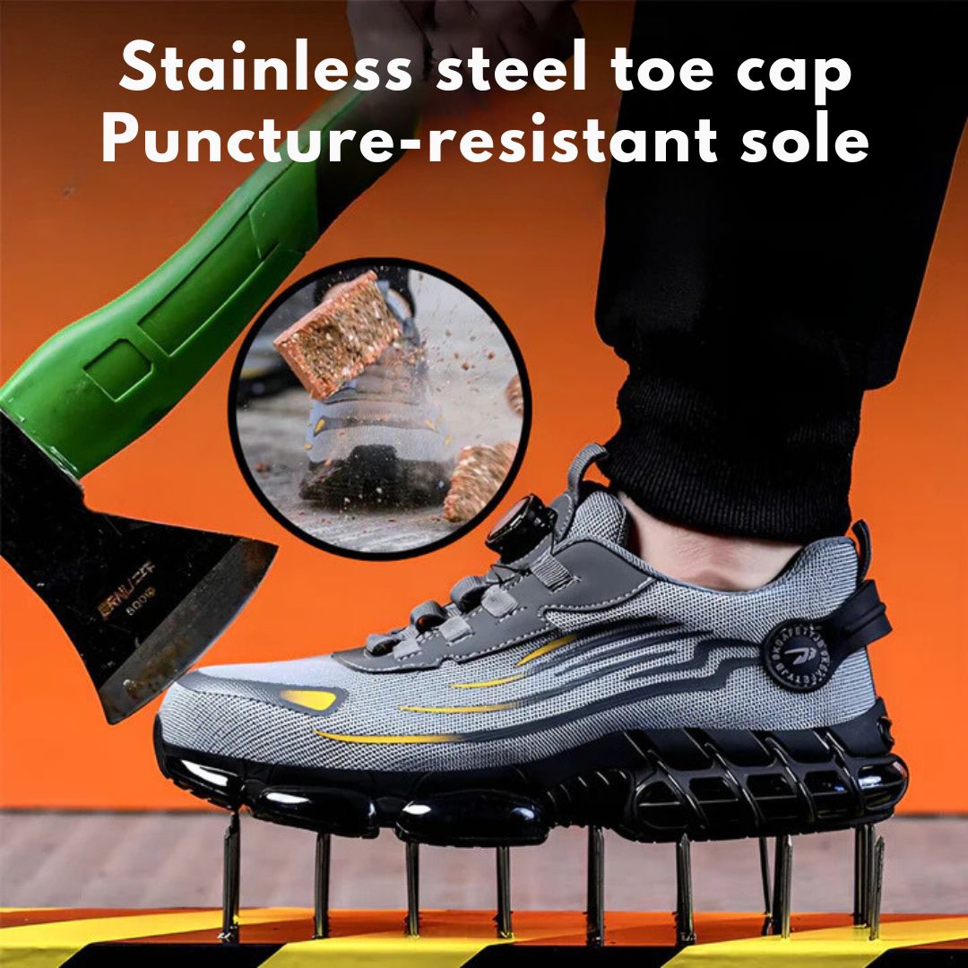 SafeStep - ergonomic and pain-relieving safety shoe - certified according to EN ISO 20345