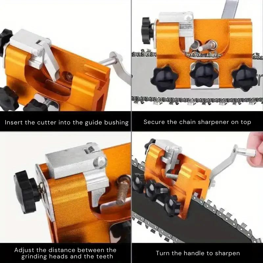 ProfiSaw – the original – universal chain sharpener for every chainsaw