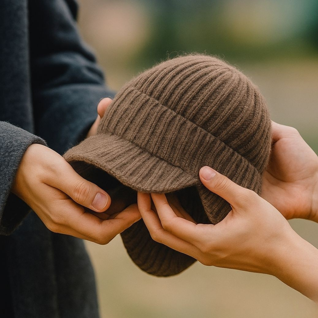 Fjordwarm – Scandinavian winter hat with ear protection (unisex, one size)