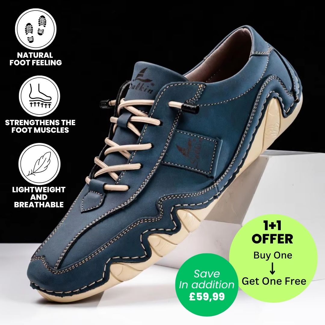 Ibex - ergonomic, pain relieving & waterproof leather barefoot shoe - Limited Edition (Buy One, Get One Free)