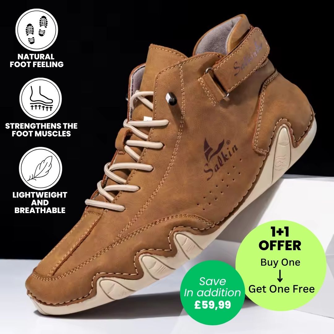 Alpaka - orthopedic, waterproof & non-slip leather barefoot shoes - Limited Edition (Buy One, Get One Free)