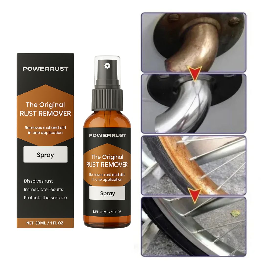 PowerRust Remover - removes even stubborn rust in seconds