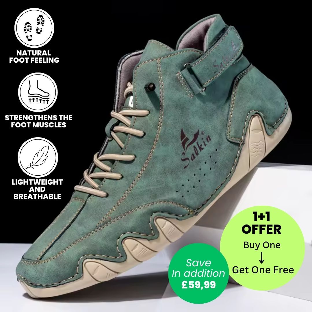 Alpaka - orthopedic, waterproof & non-slip leather barefoot shoes - Limited Edition (Buy One, Get One Free)