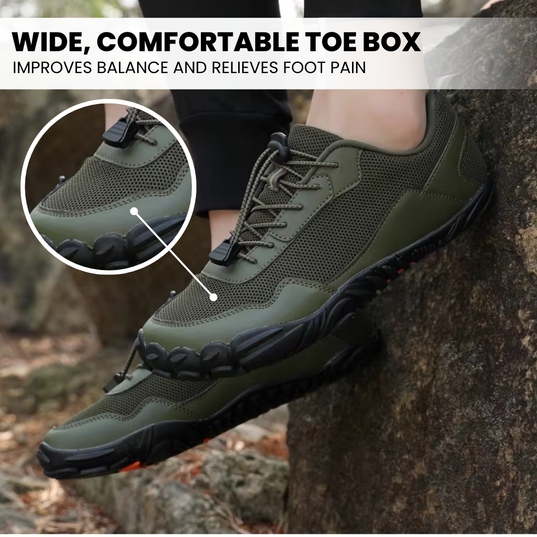 EarthWalk - orthopaedic & waterproof barefoot shoe for autumn and winter