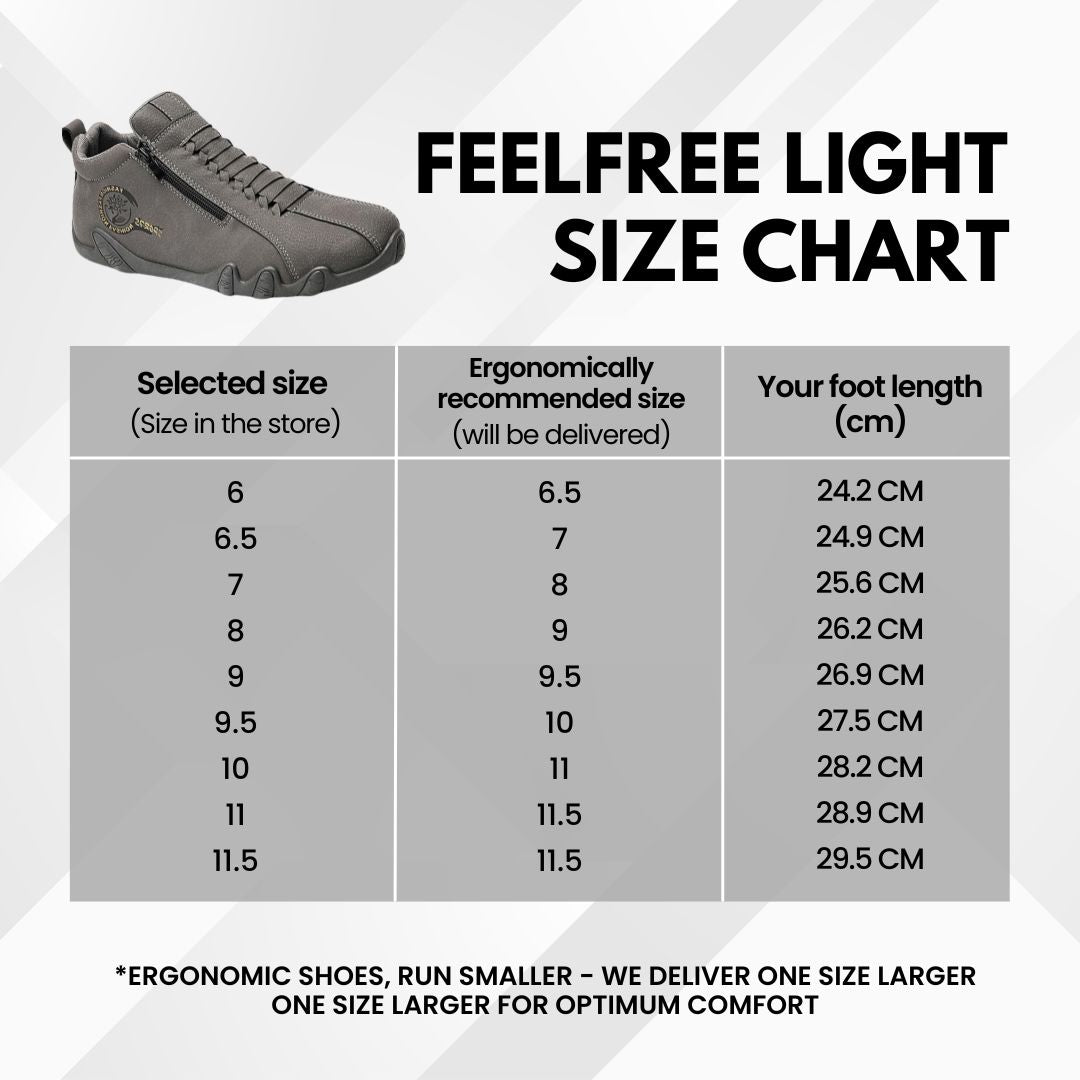 FeelFree Light - ergonomic, pain relieving & waterproof barefoot shoes