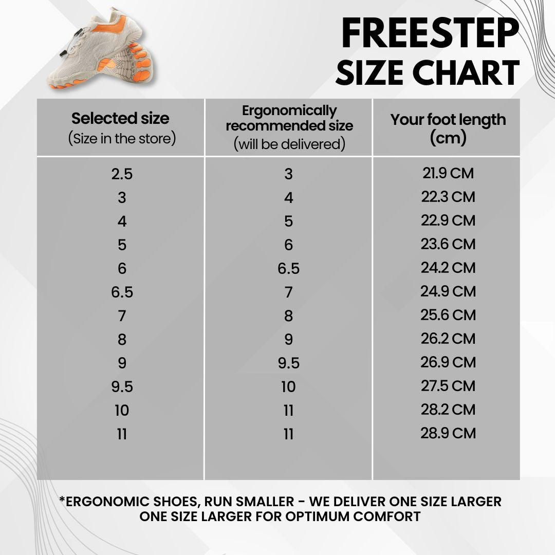 FreeStep - ergonomic, pain relieving & waterproof barefoot shoes - Limited Edition (Buy One, Get One Free)
