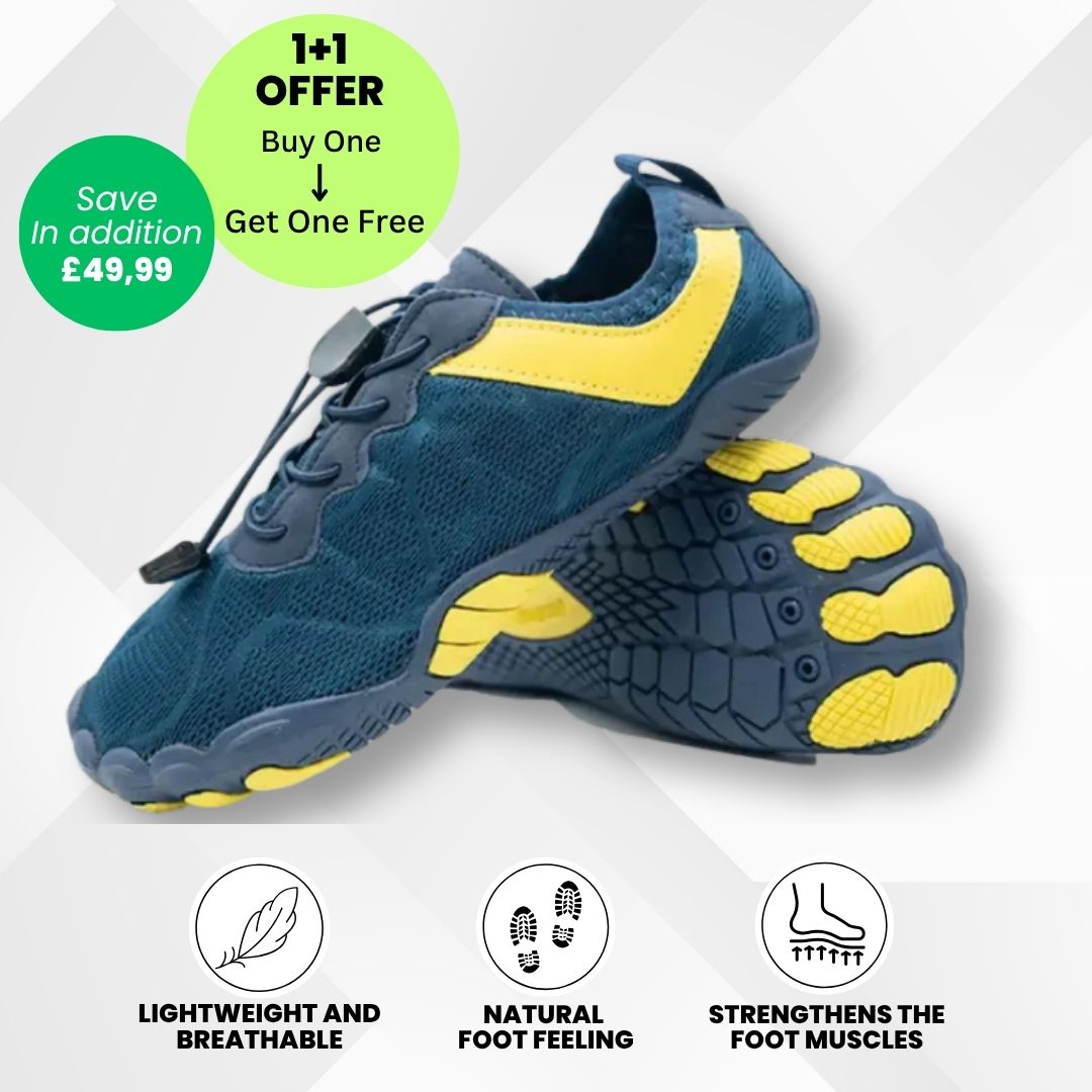 FreeStep - ergonomic, pain relieving & waterproof barefoot shoes - Limited Edition (Buy One, Get One Free)