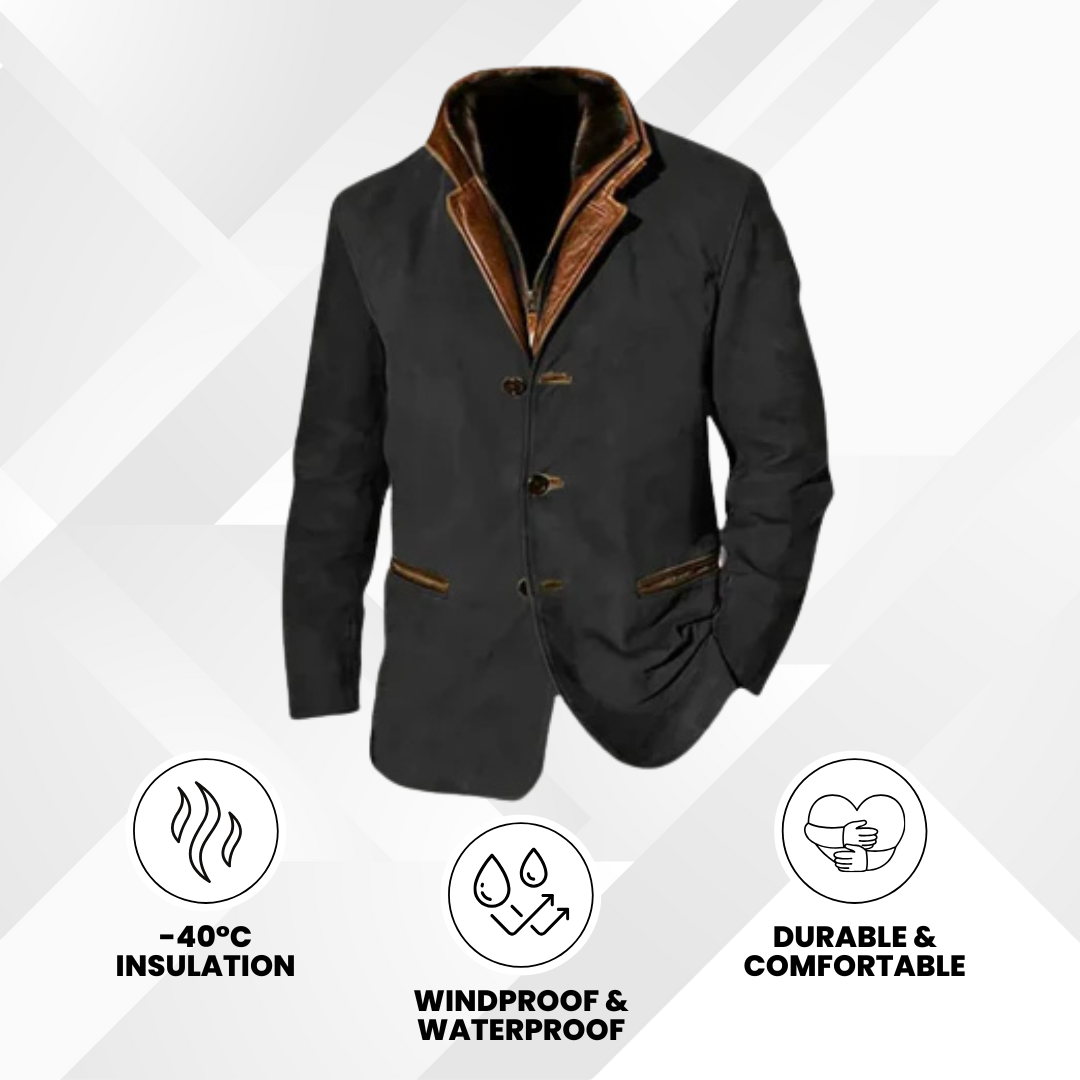 Clooney - high quality all day leather jacket