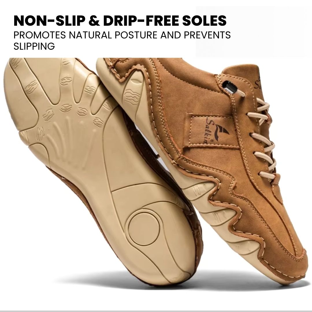 Ibex - ergonomic, pain relieving & waterproof leather barefoot shoe