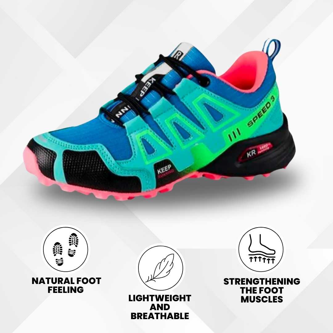 OrthoTrekking (2025) - ergonomic trekking and hiking shoe for pain relief (Unisex)