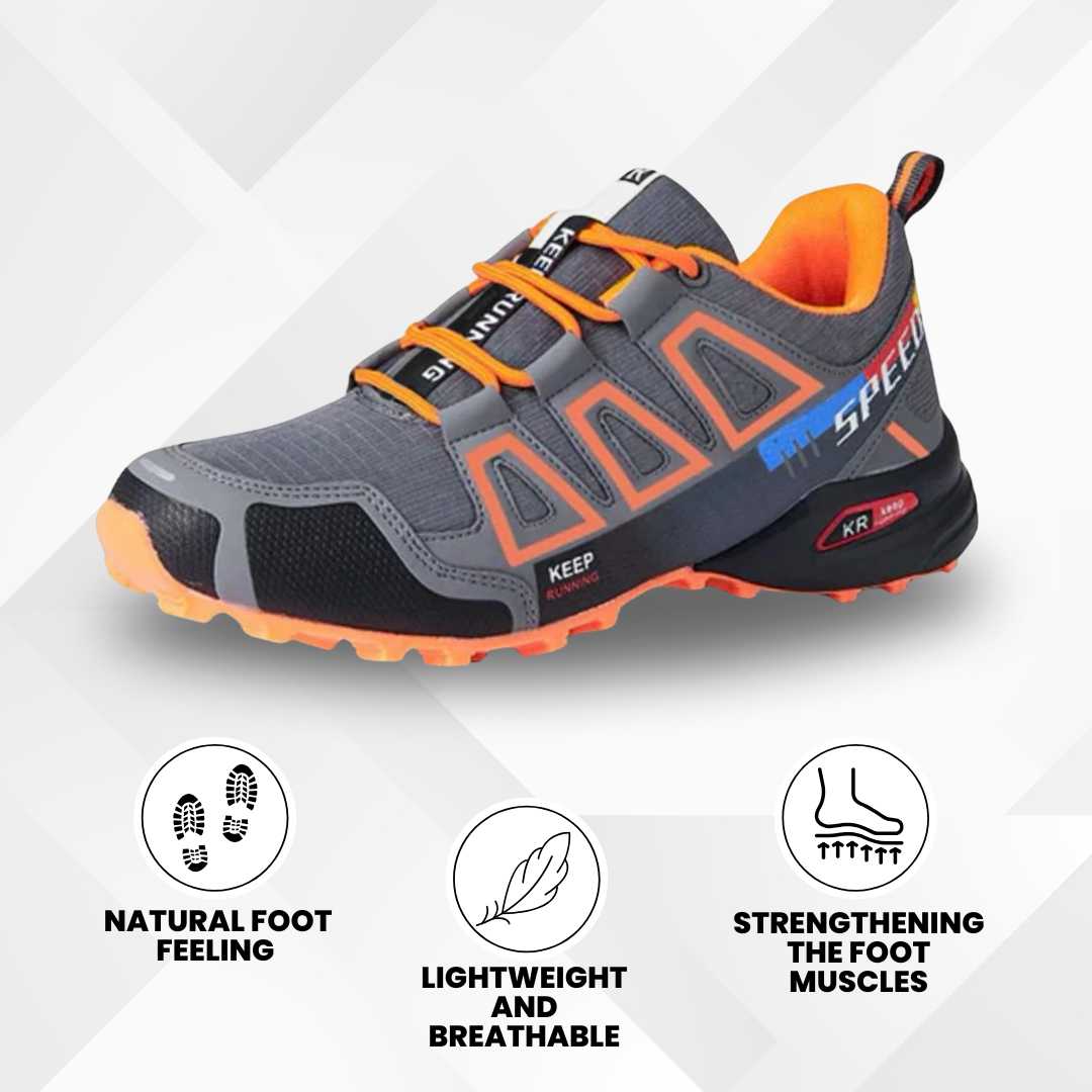 OrthoTrekking (2025) - ergonomic trekking and hiking shoe for pain relief (Unisex)