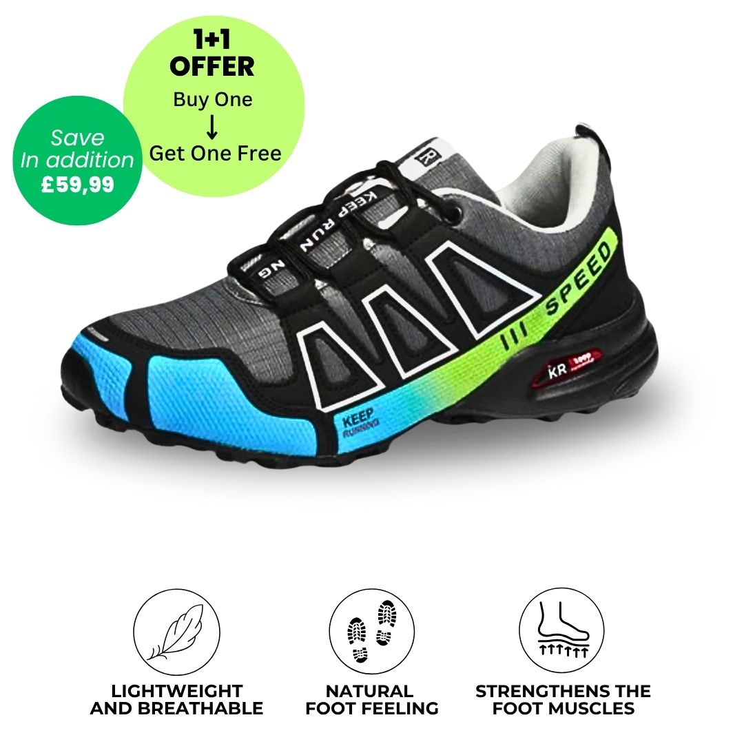 OrthoTrekking (2025) - ergonomic walking and hiking shoe for pain relief (Unisex) - Limited Edition (Buy One, Get One Free)
