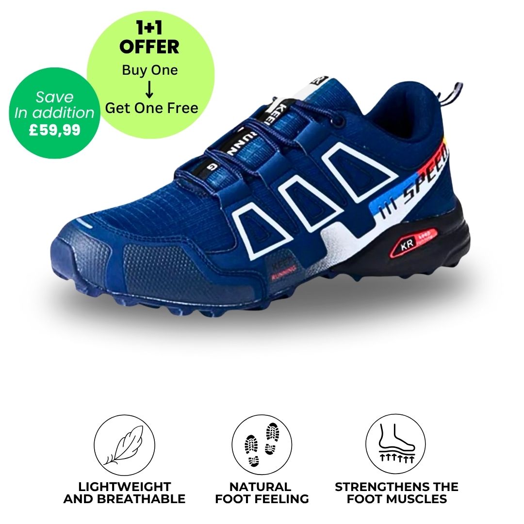 OrthoTrekking (2025) - ergonomic walking and hiking shoe for pain relief (Unisex) - Limited Edition (Buy One, Get One Free)