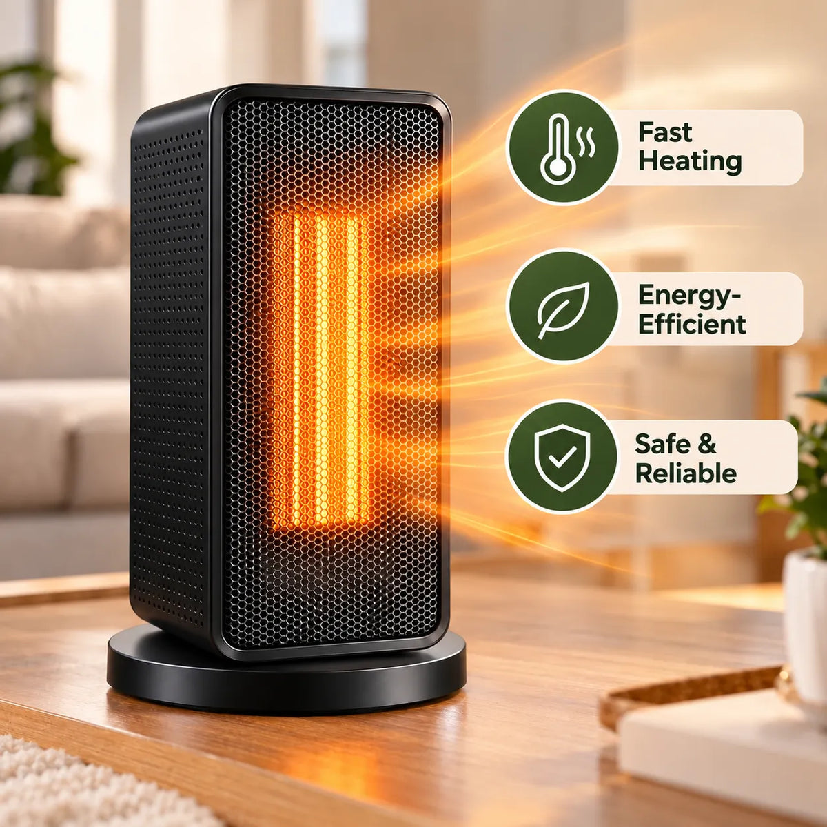 PowerHeat 360° – the energy-saving high-performance PTC heater for lower heating costs
