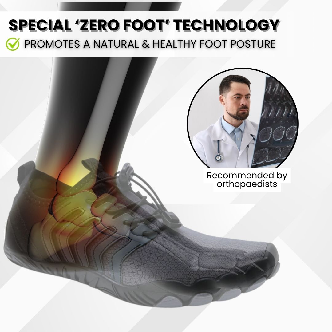 RunnerFit - ergonomic, waterproof & non-slip barefoot shoe